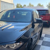 JDMotorsport88 2 piezas Cubiertas de Espejo Retrovisor en Negro Brillante ABS para BMW Serie 5 F10 F18 M5 2011-2013