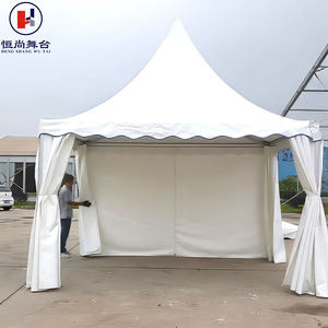 <span class=keywords><strong>Tente</strong></span> <span class=keywords><strong>de</strong></span> réception extérieure type pagode <span class=keywords><strong>Barnum</strong></span>, gazebo, pergola pour <span class=keywords><strong>jardin</strong></span> 8x8m, en aluminium et alliage d'aluminium, garantie 1 an - Product Image 3