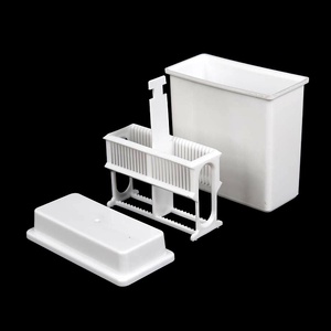 Degao PP <b>Plastic</b> 24 <b>Slides</b> Microscope <b>Slide</b> Staining Jar With Rack & Lid For Histology IHC Antigen Retrieval Lab Use - Product Image 4