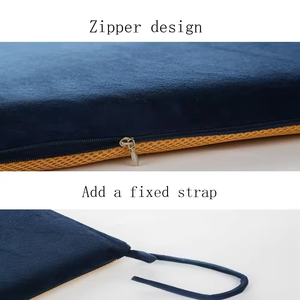 Hot bán Ergonomic Ghế văn phòng Butt ghế miếng đệm chỉnh hình xương cụt xe lăn Đệm Bộ nhớ bọt thắt lưng Gối Đệm Ghế - Product Image 2