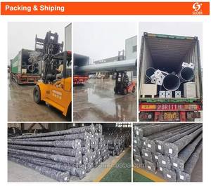 סלור מותאם מותאם אישית משושה מגולוון כפול זרועות יחיד 6 מ '7m 8m 9m 10m 11m 12m מנורת פוסט רחוב - Product Image 5