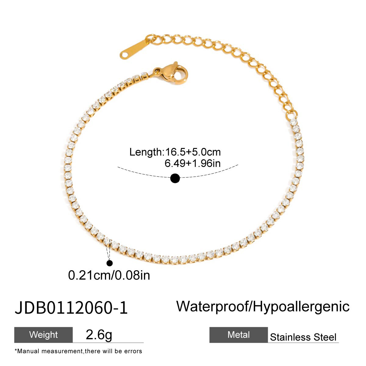 Bracelet en or 3