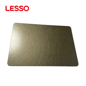 แผ่นสแตนเลสตกแต่งลายและขนาดตามสั่ง <span class=keywords><strong>LESSO</strong></span> รุ่น 304/201/316 แผ่นสแตนเลสตกแต่งทนการกัดกร่อน - Product Image 4