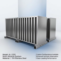 Lames acoustiques de conception industrielle personnalisées - Résistantes aux intempéries et écologiques, isolation phonique, ventilation, pour usage extérieur