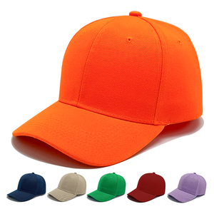 Nhà Máy Giá Thấp Biểu Tượng Tùy Chỉnh Thêu 100% Bông Trống Màu Rắn 6 Bảng Điều Chỉnh Thể Thao Mũ Bóng Chày Mũ - Product Image 1