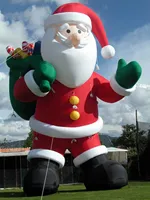 Гигантские надувные рождественские украшения Санта-Клауса на заказ от производителя