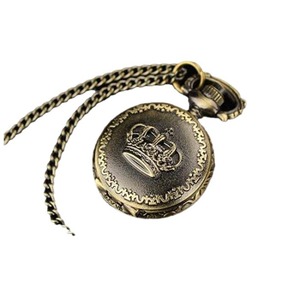 Orologio da Tasca <span class=keywords><strong>Vintage</strong></span> Personalizzato con Incisione, Orologio Classico con Catena, Regalo Retrò - Product Image 5