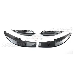 Protector de Parachoques Delantero para BMW Serie 1 E82 M Sport 2007-2013, Difusor, Spoiler, Estilo Fibra de Carbono Negro Brillante - Product Image 6
