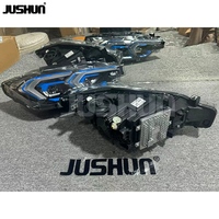 JUSHUN Bloc de Phares Avant pour BMW F30 F35 13-18 Phares 328i 335i 330d Mise à Niveau LCI Style Laser Conversion DRL Jaune