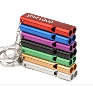 Custom Logo Mini Portable Outdoor Camping Hiking Survival Whistle - Product Image 1