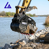 Grappin d'excavatrice de qualité professionnelle pour la construction routière et les travaux de fondation d'infrastructure