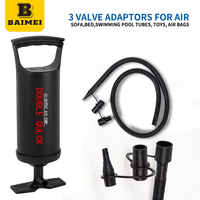 Pompe à air manuelle portable BAIMEI en PP pour kayak, SUP, bateau gonflable, planche à pagaie, sports nautiques de plein air compacts