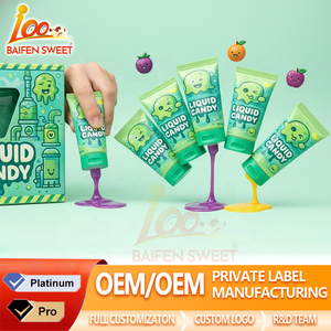 Forme de dentifrice Confiture aigre Bonbons liquides Odm Bonbons personnalisés Saveur fruitée Squeeze Acide Confiture Gelée Bonbons liquides - Product Image 2