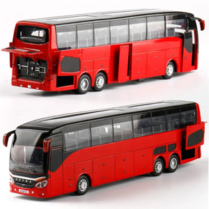<span class=keywords><strong>Bus</strong></span> de tourisme longue distance pour enfants, échelle 1:32, avec effets sonores et lumineux - Product Image 4