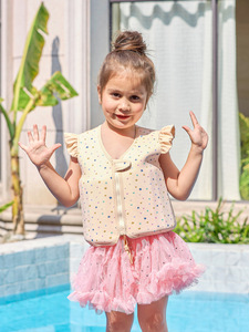 Qihui Unisex flotabilidad PVC <span class=keywords><strong>neopreno</strong></span> chaleco salvavidas dibujos animados <span class=keywords><strong>piscina</strong></span> nadar chaleco <span class=keywords><strong>para</strong></span> niños pequeños cubrir estilo - Product Image 4