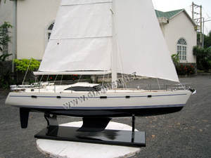 OYSTER 72 bateau modèle en bois de haute qualité fabriqué à la main au Vietnam livraison rapide cadeau de nouveauté - Product Image 2