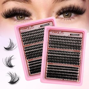 Pestañas Postizas Lakanaku Natural Curl 3 Estilos Mixtos, Tipo D, Rizadas, Rusas, para Hacerlo Usted Mismo - Product Image 1