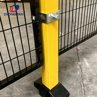 Clôture de sécurité robotisée en maille à isolation temporelle pour atelier et entrepôt, service de modélisation 3D inclus