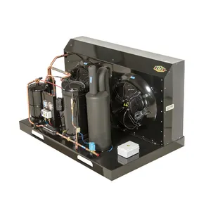 Unidade condensadora de alta eficiência 3hp, unidade de condensamento zb ou zsi, ventiladores rotativos externos, unidade de condensamento de alto duto, unidade condensadora