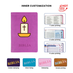 Biblia <span class=keywords><strong>de</strong></span> <span class=keywords><strong>Estudio</strong></span> <span class=keywords><strong>para</strong></span> <span class=keywords><strong>Mujeres</strong></span> Santa Biblia Versión Nueva Reina-Valera en Rosa <span class=keywords><strong>de</strong></span> Alta Calidad Impresa en Fábrica - Product Image 3