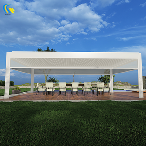 175 Pergola Réglable Étanche Rétractable Gazebo Motorisé En Aluminium Gazebo Extérieur Réglable Persienne Toit <span class=keywords><strong>Jardin</strong></span> Pavillon - Product Image 6