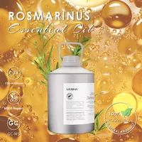 Huile Essentielle de Romarin du Maroc 100% Pure et Biologique de Haute Qualité pour la Croissance des Cheveux, Diffuseur Corporel et Huiles de Massage