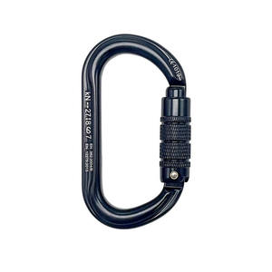 LFEDC 27KN Mosquetón resistente de Montañismo con bloqueo automático de aluminio certificado ovalado en forma de O <span class=keywords><strong>para</strong></span> escalada - Product Image 6