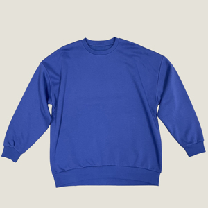 OEM Women's Casual Long <b>Crop</b> <b>Top</b> Pullover Hoodie Crew Neck 50% Cotton 50% Polyester Breathable Eco-Friendly Spring Custom - Product Image 5