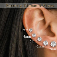 Boucles d'oreilles en forme de cœur rose, diamant cultivé en laboratoire certifié IGI, bijoux personnalisés pour femmes, or massif 9k 10k 14k 18k