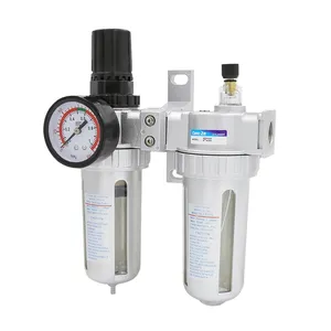 SFC200 SFC300 SFC400 <span class=keywords><strong>SFR</strong></span> SL FRL filtre regulateur lubrificateur separateur purge manuelle PT1/4 PT3/8 PT1/2 air unite - Product Image 6