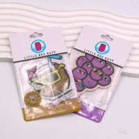 Diffuseur de parfum en papier personnalisé pour voiture, pendentif désodorisant longue durée, parfum suspendu pour voiture