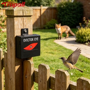 Dispositivo Dissuasore per <span class=keywords><strong>Animali</strong></span> da Giardino Ricaricabile a Energia Solare, Repellente Ultrasonico per Uccelli - Product Image 1