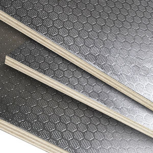 18mm impermeabile resistente colla fenolica eucalipto Core antiscivolo <span class=keywords><strong>pellicola</strong></span> rivestita in compensato per pavimentazione - Product Image 1