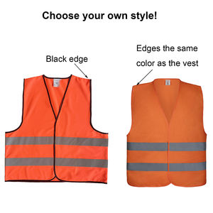 हाय विज़ वेस्ट कस्टम लोगो 120जीएसएम पॉलिएस्टर ट्राइकॉट एन आईएसओ20471 फ्लोरोसेंट सुरक्षा प्रतिबिंबित बनियान सस्ते चालेको डी सेगुरिडाड एडल्टो - Product Image 5