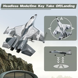 طائرة 4DRC G1 Glider RC ذات نظام استقرار جيروسكوبي وتحكم عن بعد ثنائي القنوات، طائرة نفاثة من الفوم مع أضواء LED. - Product Image 3