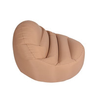 Canapé gonflable moderne de style japonais en PVC, personnalisable, pour intérieur/extérieur, camping, jardin, avec pompe intégrée, idéal pour le gaming