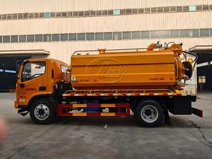 Camion de nettoyage de canalisations FOTON 10m³ avec moteur Cummins 156HP et cabine confortable pour le désagréement des fosses septiques communautaires et des petits réseaux municipaux - Product Image 4