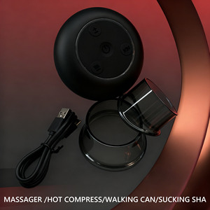 Вакуумный электрический аппарат для баночного массажа с регулировкой скорости и подогревом для терапии мышц тела и снятия боли - Product Image 3