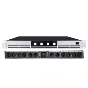 เครื่องขยายเสียงดิจิตอลระดับมืออาชีพสำหรับงานดีเจ 4 แชนแนล 1500 วัตต์ คลาส D สำหรับระบบเสียง วิดีโอ และไฟเวที - Product Image 1