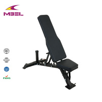 Banc d'entraînement à inclinaison réglable avec haltères Équipement de gymnastique à domicile Haltérophilie et entraînement physique