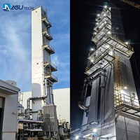 Usine de séparation d'air par oxygène liquide cryogénique 200-300 tonnes par jour pour le stockage et la distribution d'oxygène liquide