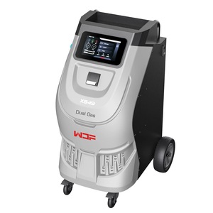 Machine de récupération et de remplissage de réfrigérant X-549 double A/C <span class=keywords><strong>pour</strong></span> échangeur de gaz R134a et R1234yf, machine de changement de gaz <span class=keywords><strong>pour</strong></span> système de climatisation automobile - Product Image 2