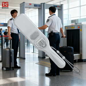 MAIDUN MD-701F fabrika doğrudan fiyat yüksek hassasiyet 8-Inch taşınabilir şarj edilebilir el <span class=keywords><strong>Metal</strong></span> dedektörü güvenlik - Product Image 3