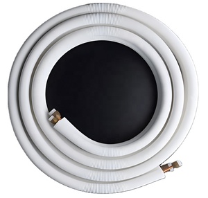 1/4 3/8 tube de réfrigérant isolé tuyau de ligne en cuivre pour <span class=keywords><strong>climatiseur</strong></span> - Product Image 1