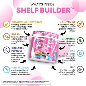 Suplemento de Inositol, Biotina y Colágeno para Mujeres, <span class=keywords><strong>Creatina</strong></span> Monohidrato en Polvo 10g, Estimula la Secreción de Insulina - Product Image 2