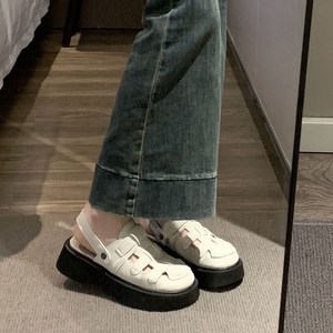 รองเท้าแตะผู้หญิงผู้ชายหนังแท้ ระบายอากาศดี สไตล์ลำลอง เดินเล่นชายหาด รุ่นใหม่ประจำปี 2025 - Product Image 3