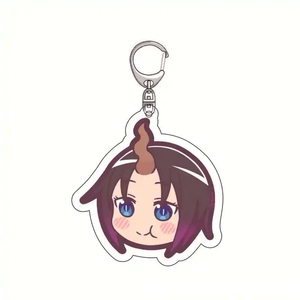 พวงกุญแจอะคริลิค คันน่า คามุย จากอนิเมะเรื่อง คุณโคบายาชิ สาวใช้ปีศาจ  สำหรับสาวๆ คอสเพลย์ - Product Image 2