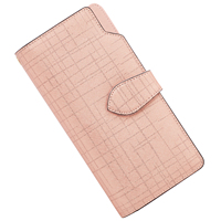 Dompet Wanita Kulit PU Mewah Desainer Kustom Grosir 2026, Tempat Kartu, Uang, dan Ponsel untuk Wanita