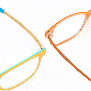 กรอบแว่นตาพลาสติกเด็กทรงสี่เหลี่ยม รุ่นเรนโบว์ คิดส์ ป้องกันการลื่น 8252 เลนส์เรซิ่น ผลิตที่ตานหยาง - Product Image 4