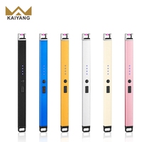 Briquet à Jet USB Grande Flamme Coupe-Vent Sans Flamme Électrique Rechargeable Portable en Métal pour Fumer et Barbecue avec Logo Personnalisé